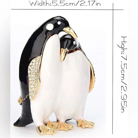 Penguin Trinket Box - Picture 3 of 8